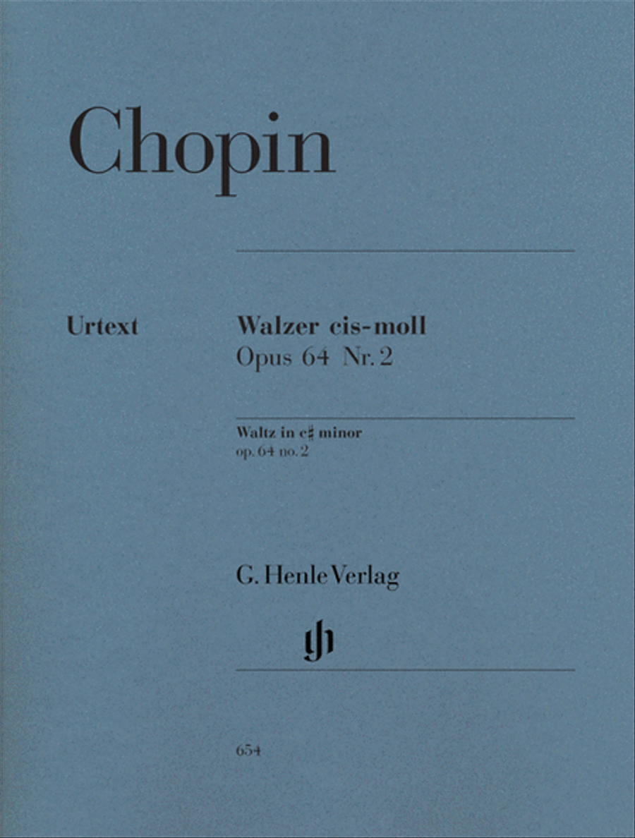 Waltz in C Sharp minor Op. 64 Piano Solo scores gallery preview page 1