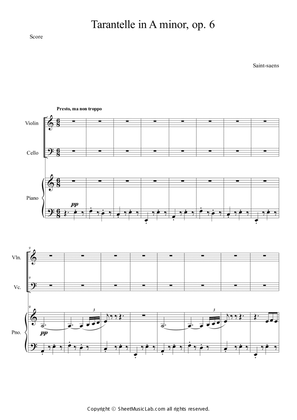Tarantelle in A minor, op.6