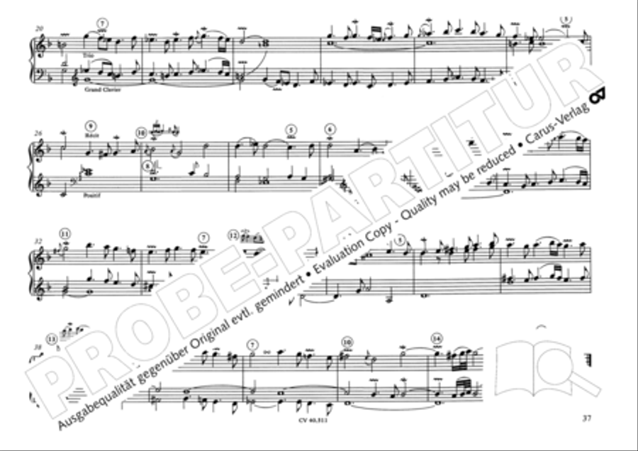 Orgelwerke des 16.-18. Jahrhunderts Piano scores gallery preview page 44