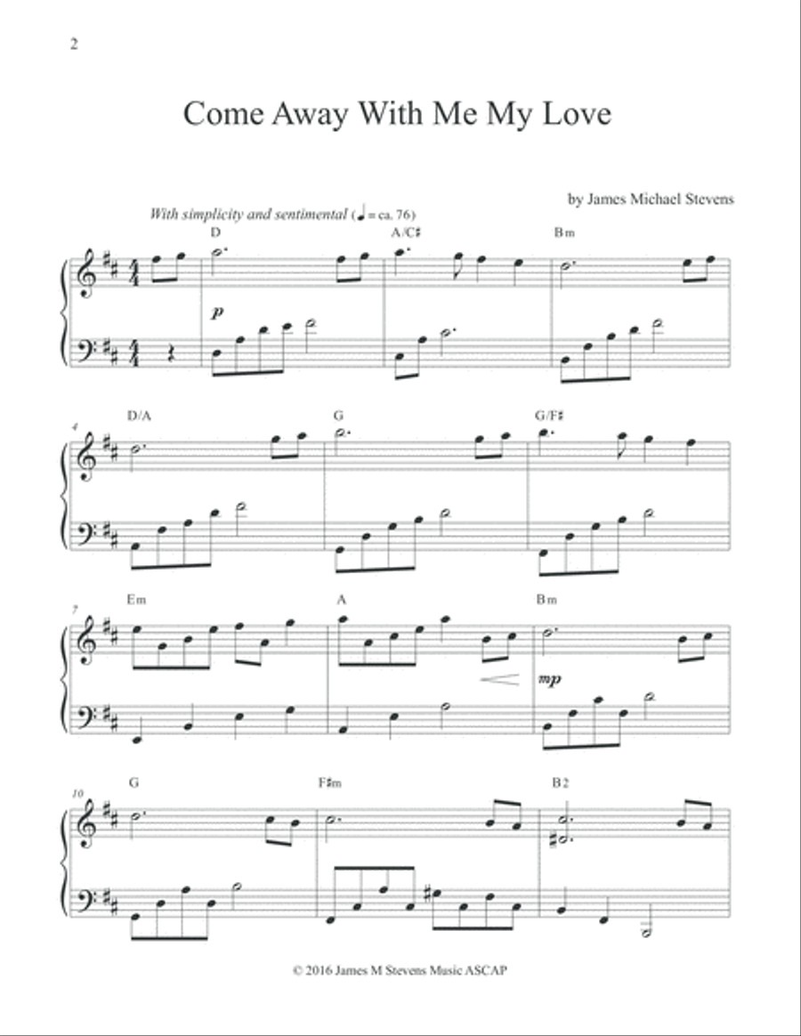 Prelude to a Wedding, Vol. II - The Best of Relaxing & Romantic Piano Piano Solo scores gallery preview page 4