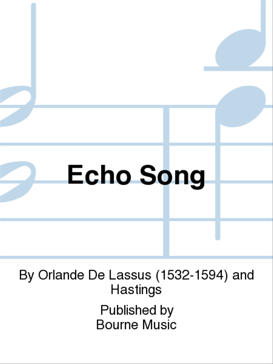 Echo Song Concert Band scores gallery preview page 1