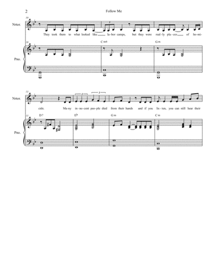 Follow Me (2 solos and SATB) image number null