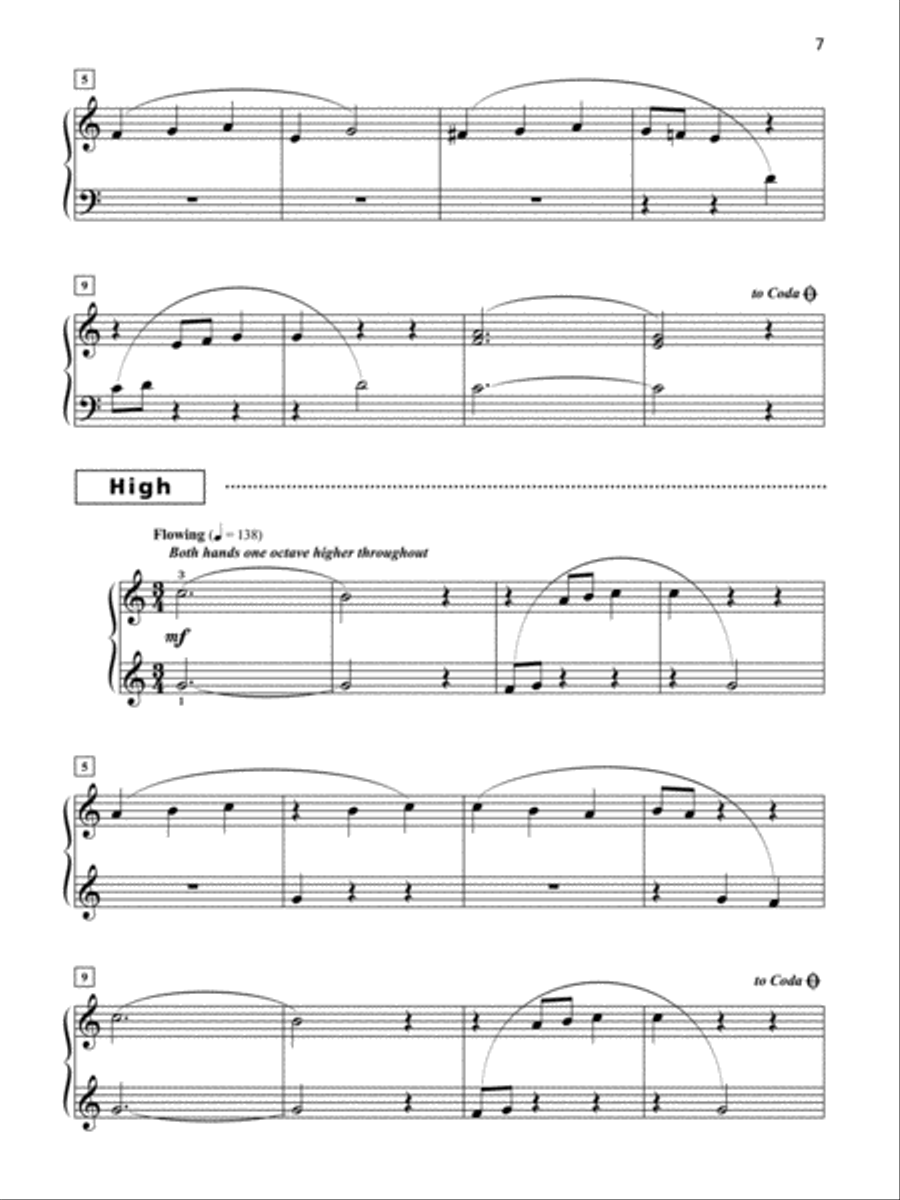 Grand Trios for Piano, Book 3 Small Ensemble scores gallery preview page 3