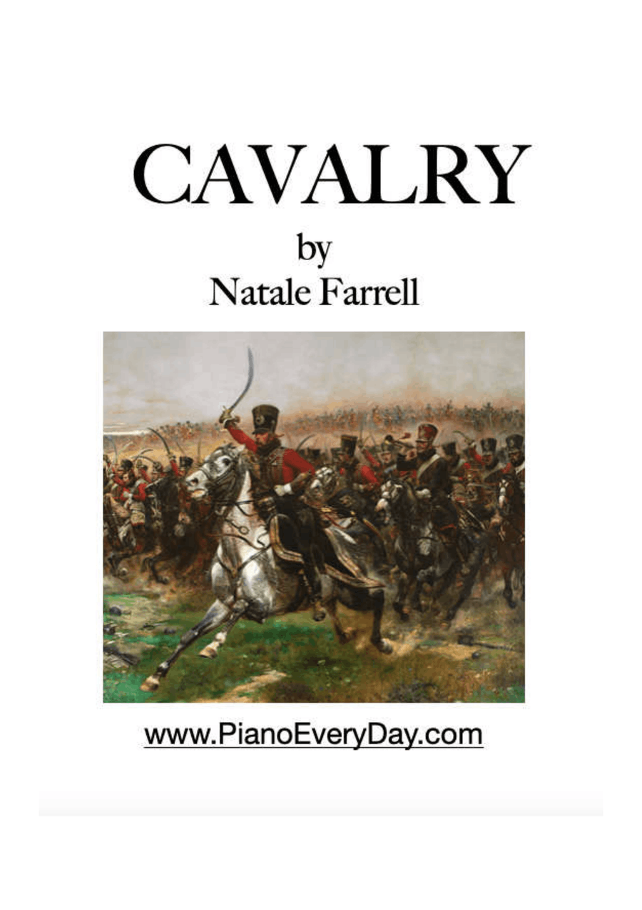 CAVALRY Easy Piano scores gallery preview page 1