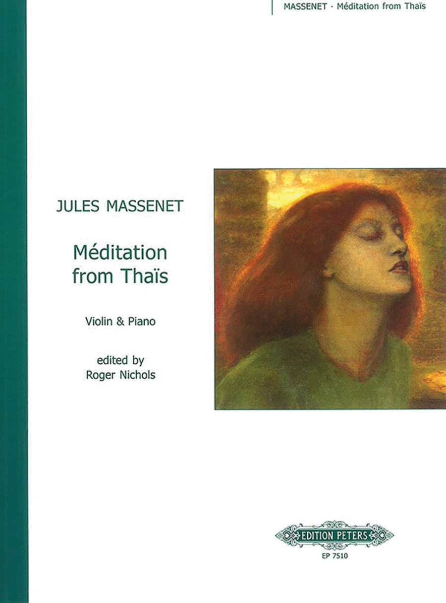 Méditation from Thaïs (Arranged for Violin and Piano) Violin Solo scores gallery preview page 1