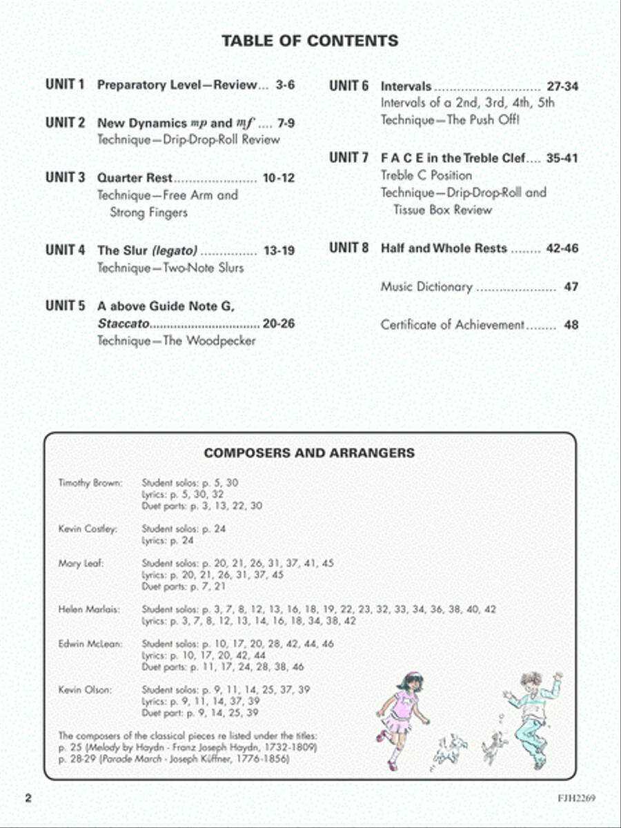Succeeding at the Piano, Lesson & Technique Book - Grade 1A (2nd Edition) Piano Method scores gallery preview page 3