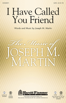 Book cover for I Have Called You Friend