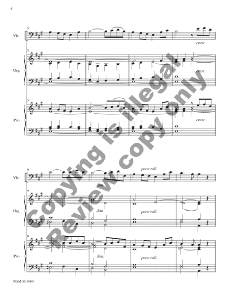 Panis angelicus (Bread of Angels): O Lord, Most Holy Unison Choir scores gallery preview page 6