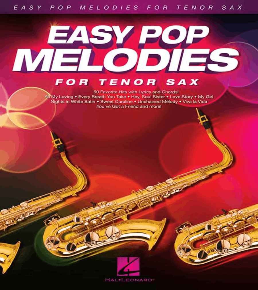 Easy Pop Melodies Tenor Saxophone scores gallery preview page 2