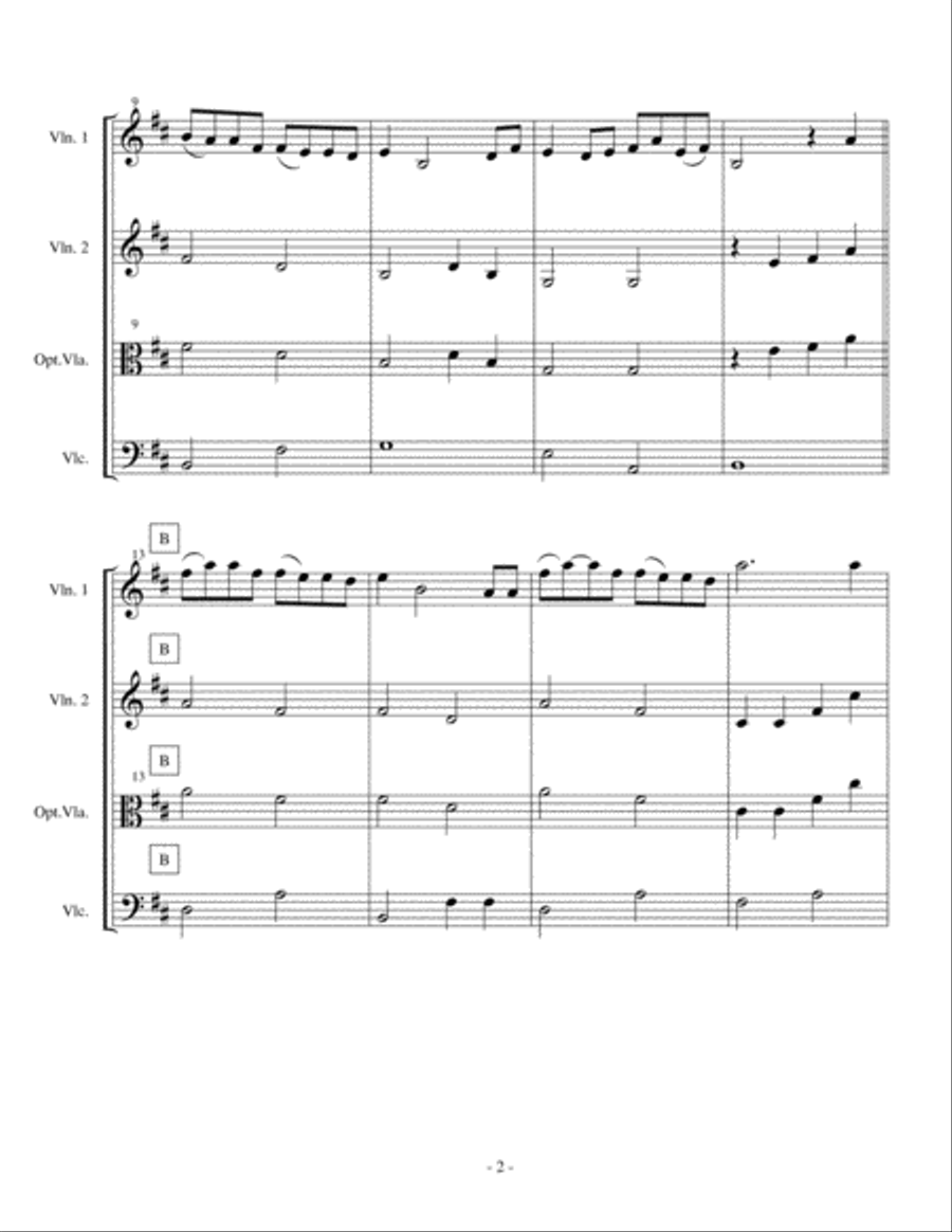 Colors Of The Wind String Trio scores gallery preview page 2
