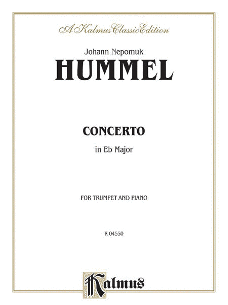 Trumpet Concerto Small Ensemble scores gallery preview page 1