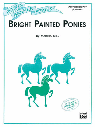 Book cover for Bright Painted Ponies