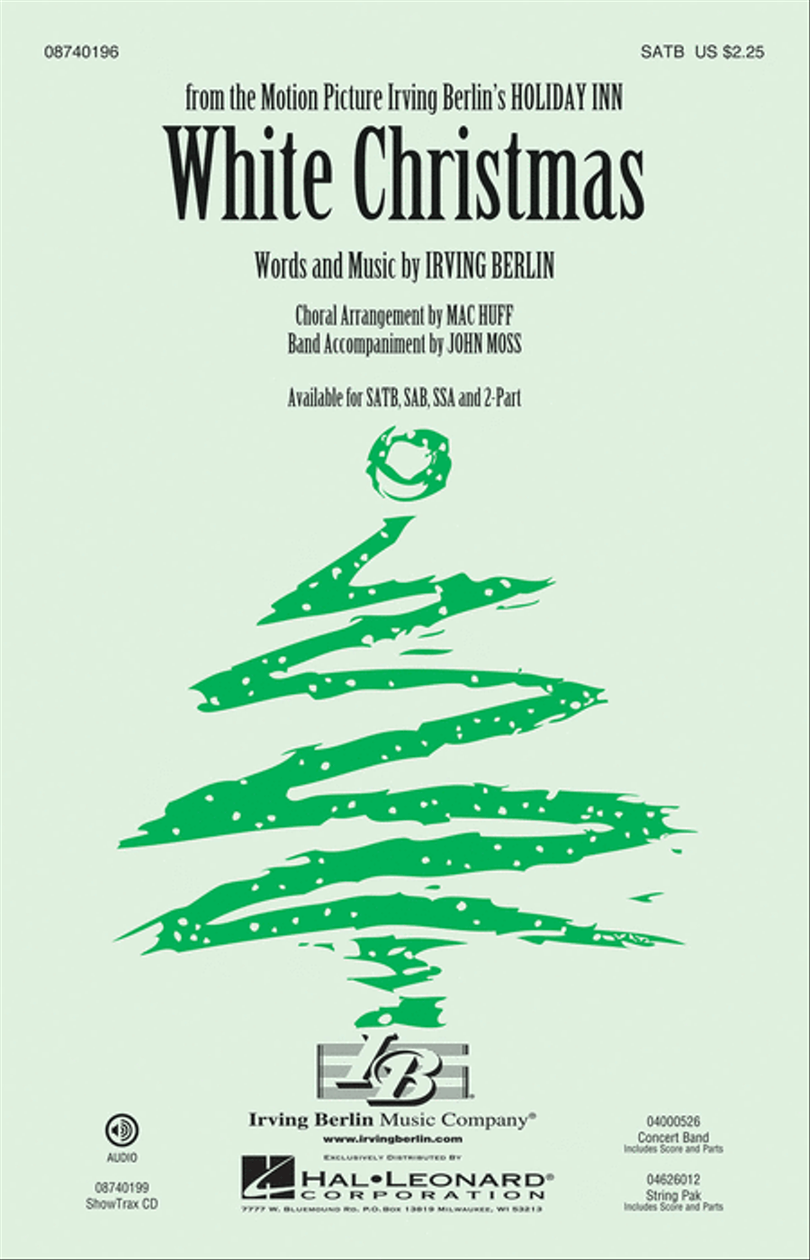 White Christmas White Christmas 4-Part scores gallery preview page 1