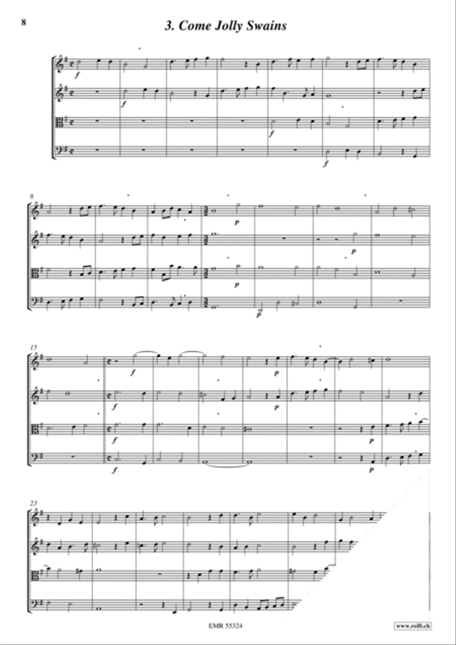 A Byrd Collection A Byrd Collection String Quartet scores gallery preview page 5