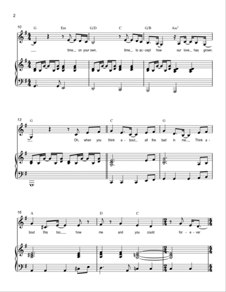 Walk a Straight Line Walk a Straight Line Voice scores gallery preview page 2