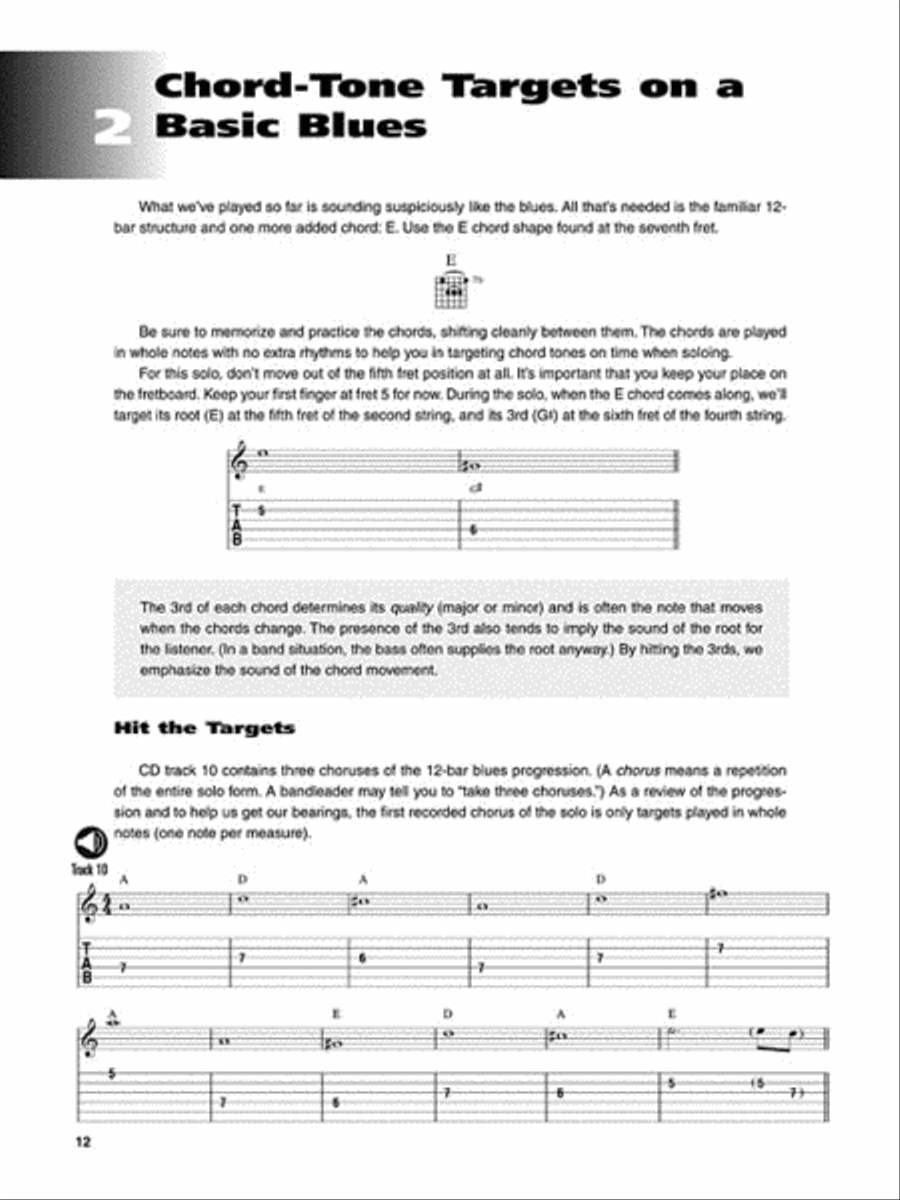 Chord Tone Soloing Private Lessons Series Guitar scores gallery preview page 4