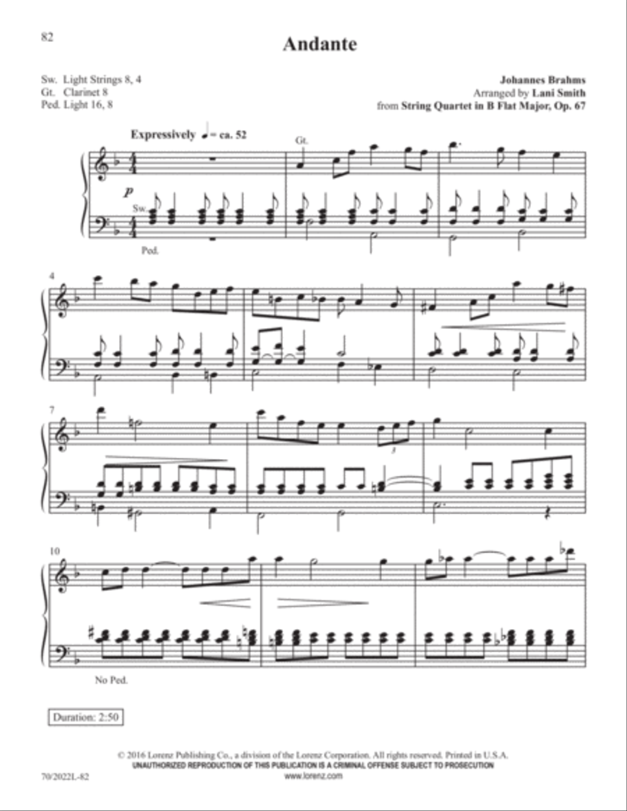 Easy Organ Library, Vol. 61 Organ Solo scores gallery preview page 30