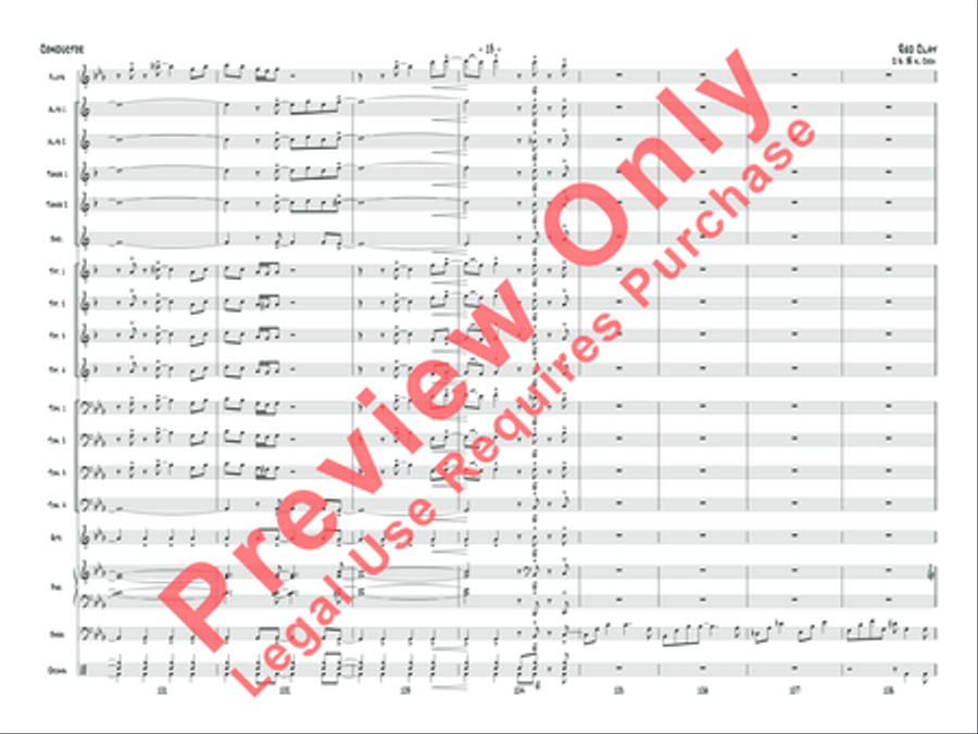 Red Clay Jazz Ensemble scores gallery preview page 30