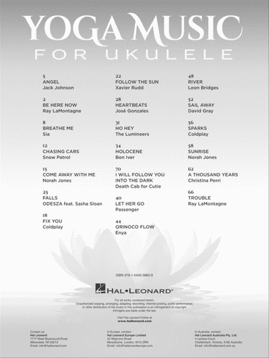 Yoga Music for Ukulele Yoga Music for Ukulele Ukulele scores gallery preview page 2
