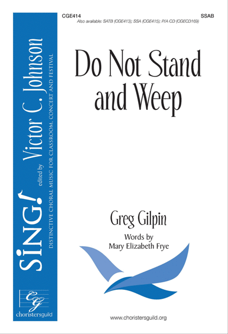 Do Not Stand and Weep (SSAB)B SSA scores gallery preview page 1