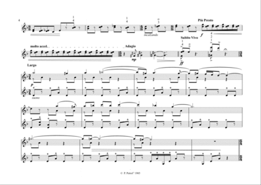 Ciaccona for Violin Solo Violin Solo scores gallery preview page 4