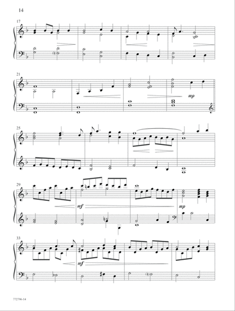 Crucified and Triumphant King! Piano Solo scores gallery preview page 7