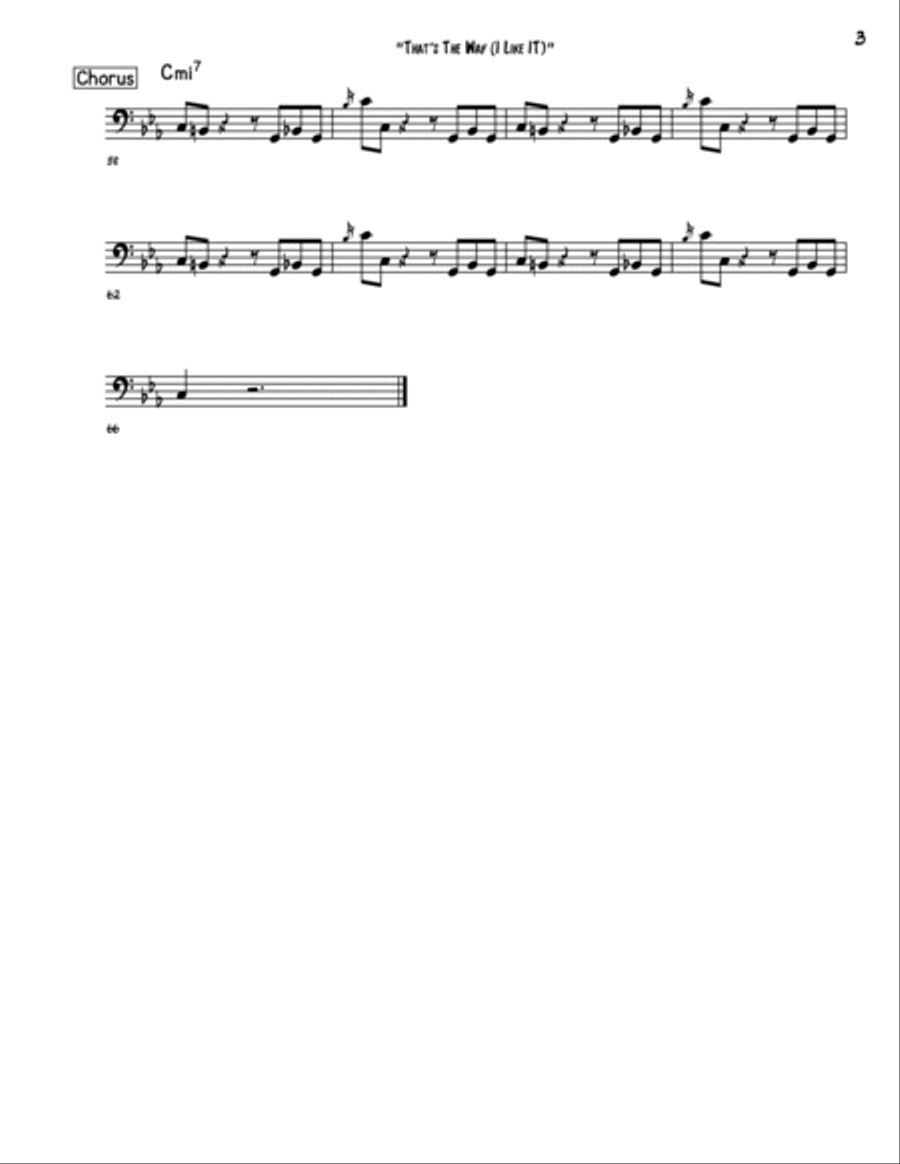 That's The Way (i Like It) Small Ensemble scores gallery preview page 3