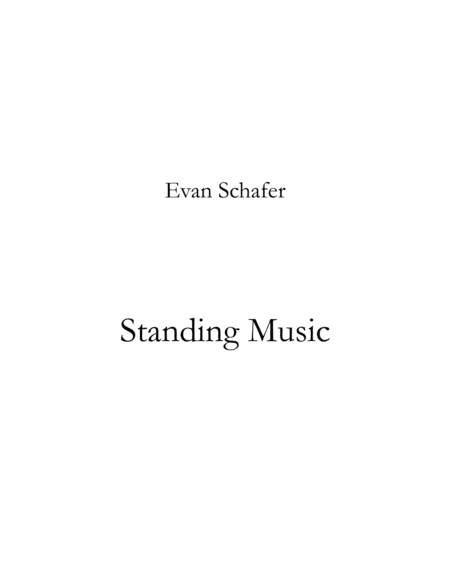 Standing Music (2011)