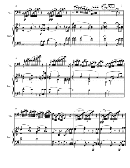 Violin Concerto - Larghetto