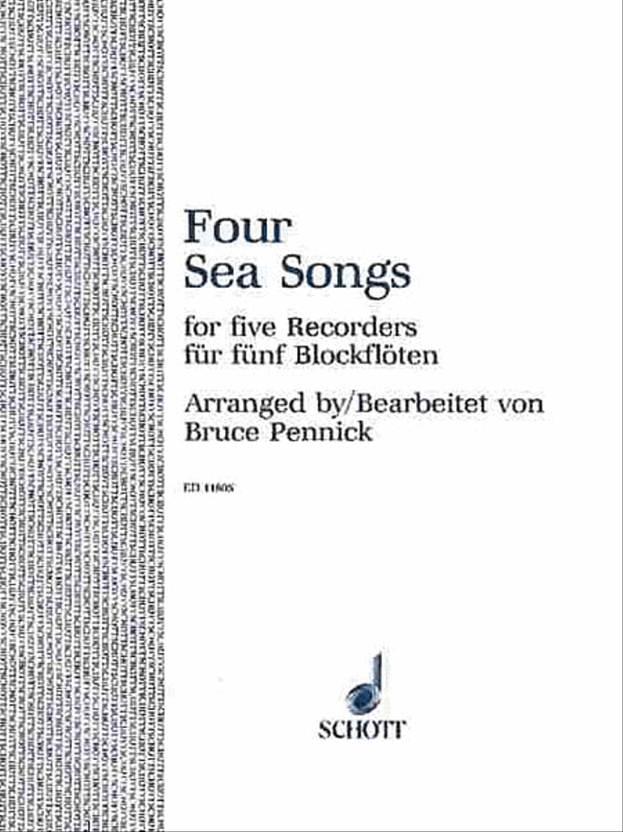 4 Sea Songs 4 Sea Songs Recorder scores gallery preview page 1