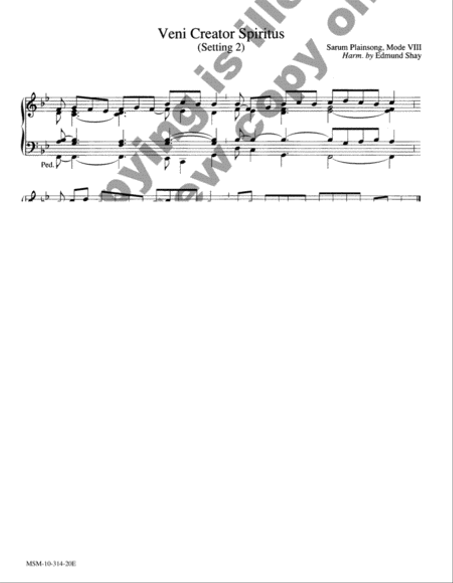 Hymn Harmonizations, Set 3 Organ scores gallery preview page 29