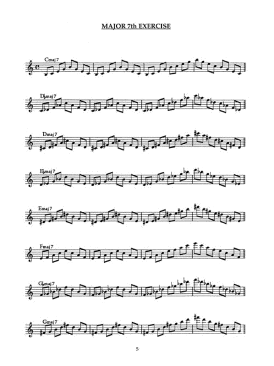 Mallet Chord Studies Percussion scores gallery preview page 5