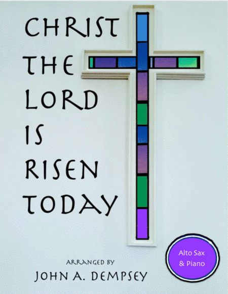 Christ the Lord is Risen Today (Easter Duet for Alto Sax and Piano) image number null