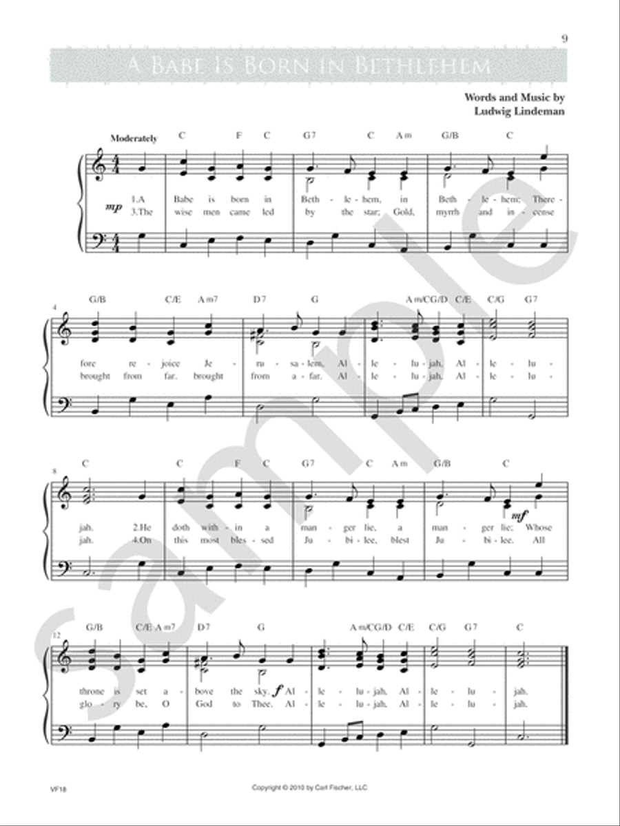The Party Planner's Christmas Song and Recipe Book Piano, Vocal, Guitar scores gallery preview page 7