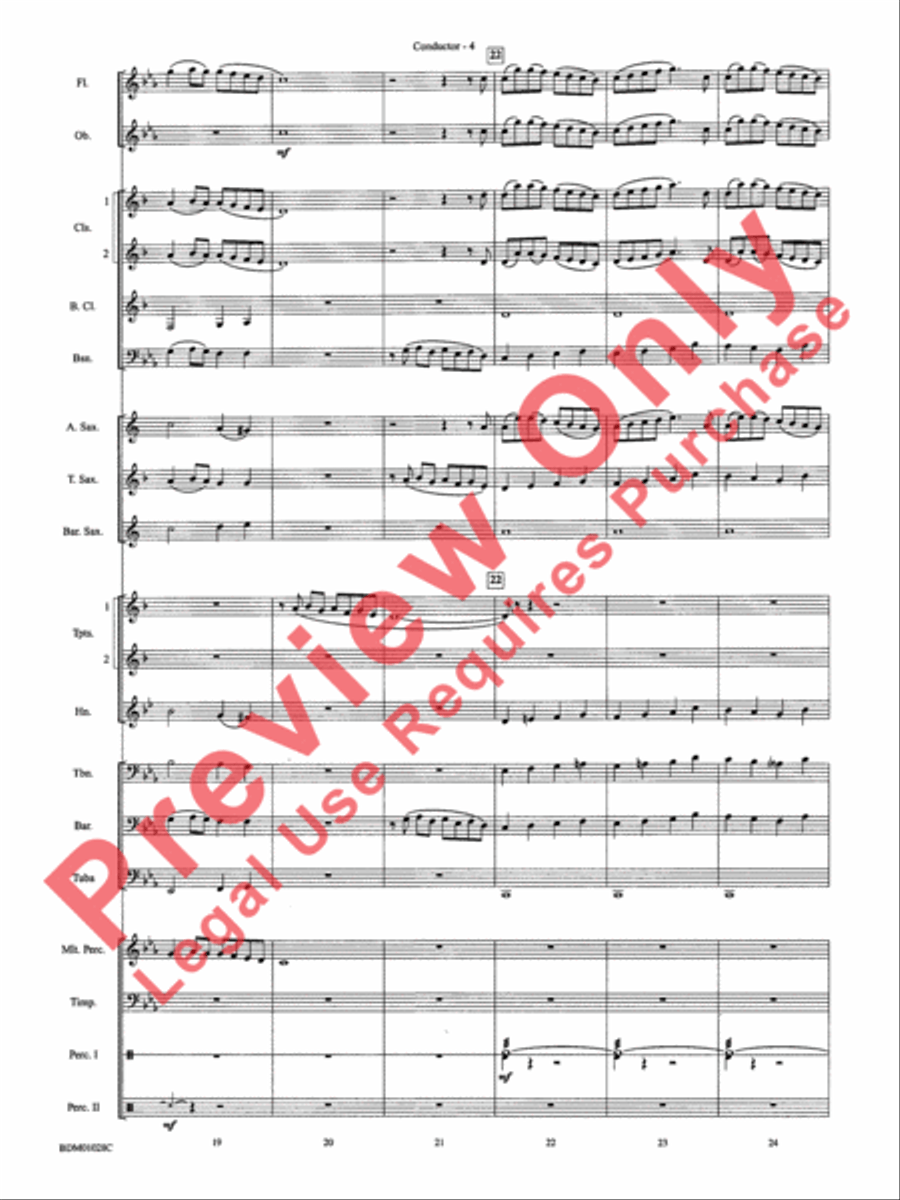 Christmas Around the World Concert Band scores gallery preview page 7