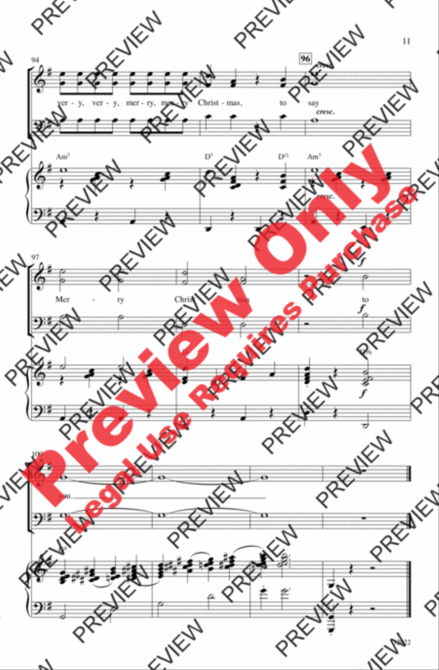 Mele Kalikimaka 3-Part scores gallery preview page 10