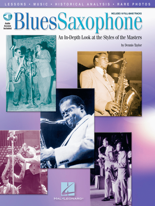 Book cover for Blues Saxophone