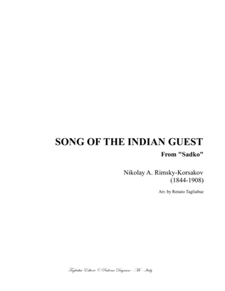 SONG OF THE INDIAN GUEST - Korsakov - Arr. for Clarinet in Bb (or any instr. in Bb) and Piano