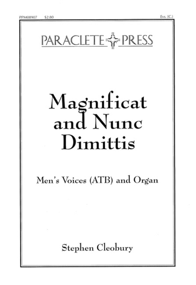 Magnificat and Nunc Dimittis