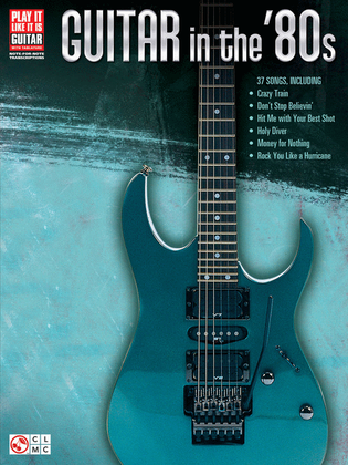 Book cover for Guitar in the '80s