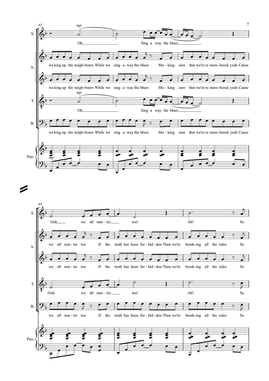 Read All About It, Part III Divisi scores gallery preview page 6