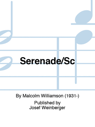 Williamson - Serenade Flute/Violin/Piano Score