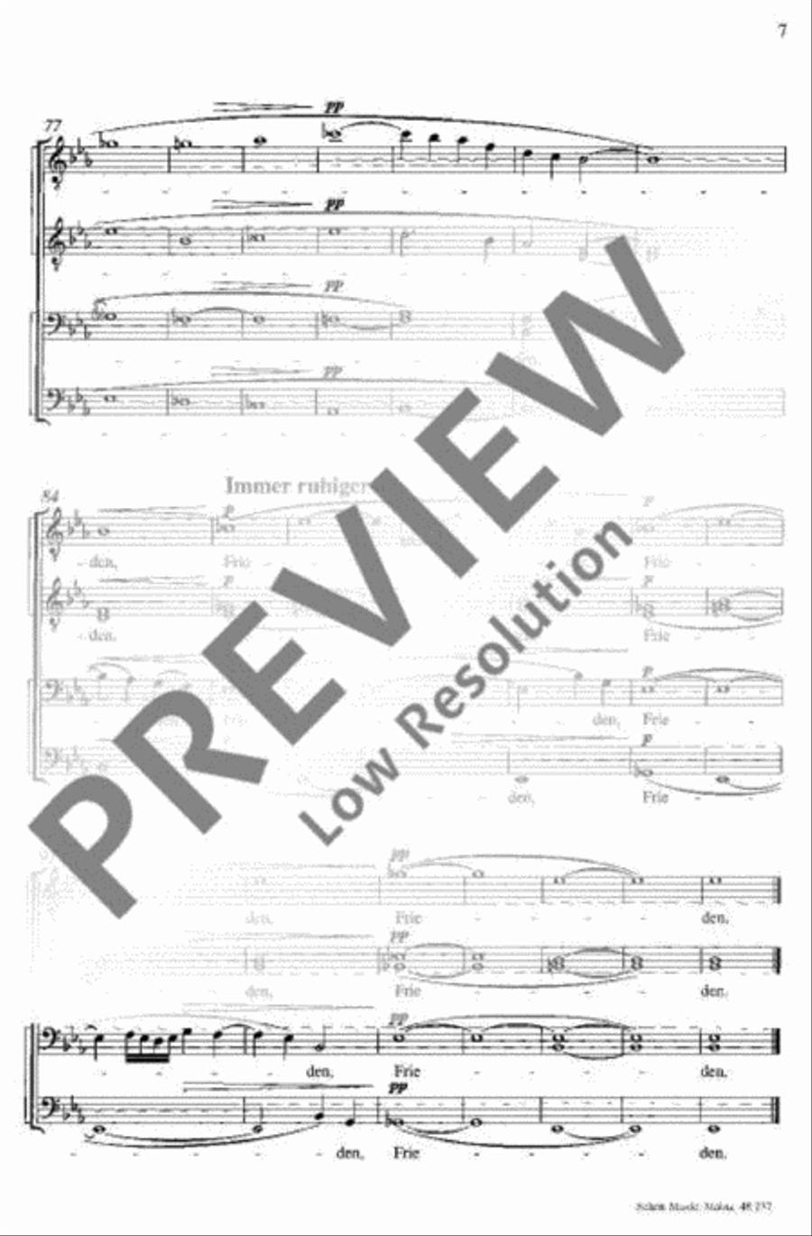 Durch Einsamkeiten TTBB scores gallery preview page 8