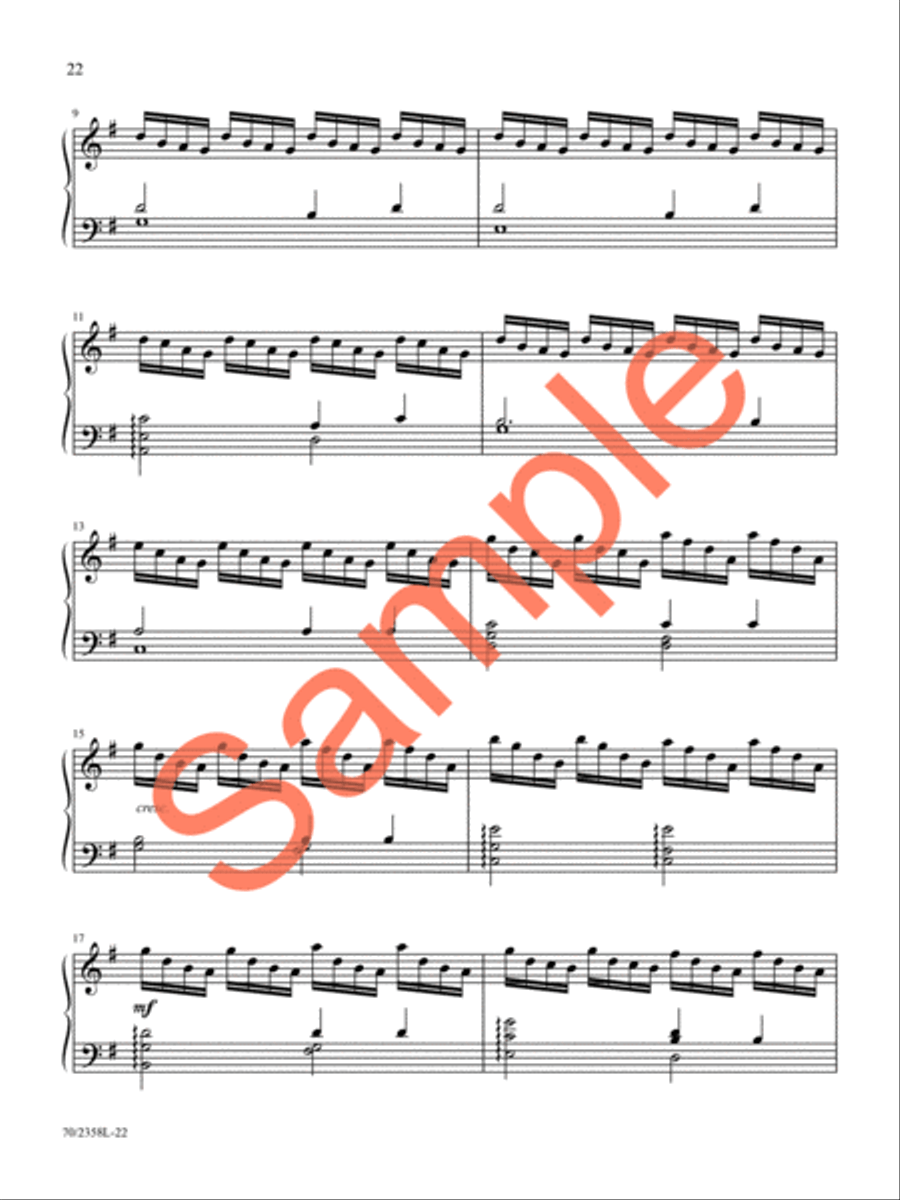 Glory Shone Around Piano Solo scores gallery preview page 20