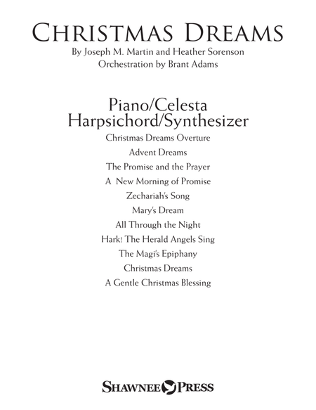 Christmas Dreams (A Cantata) - Piano/Celesta/Harpsi/Synth