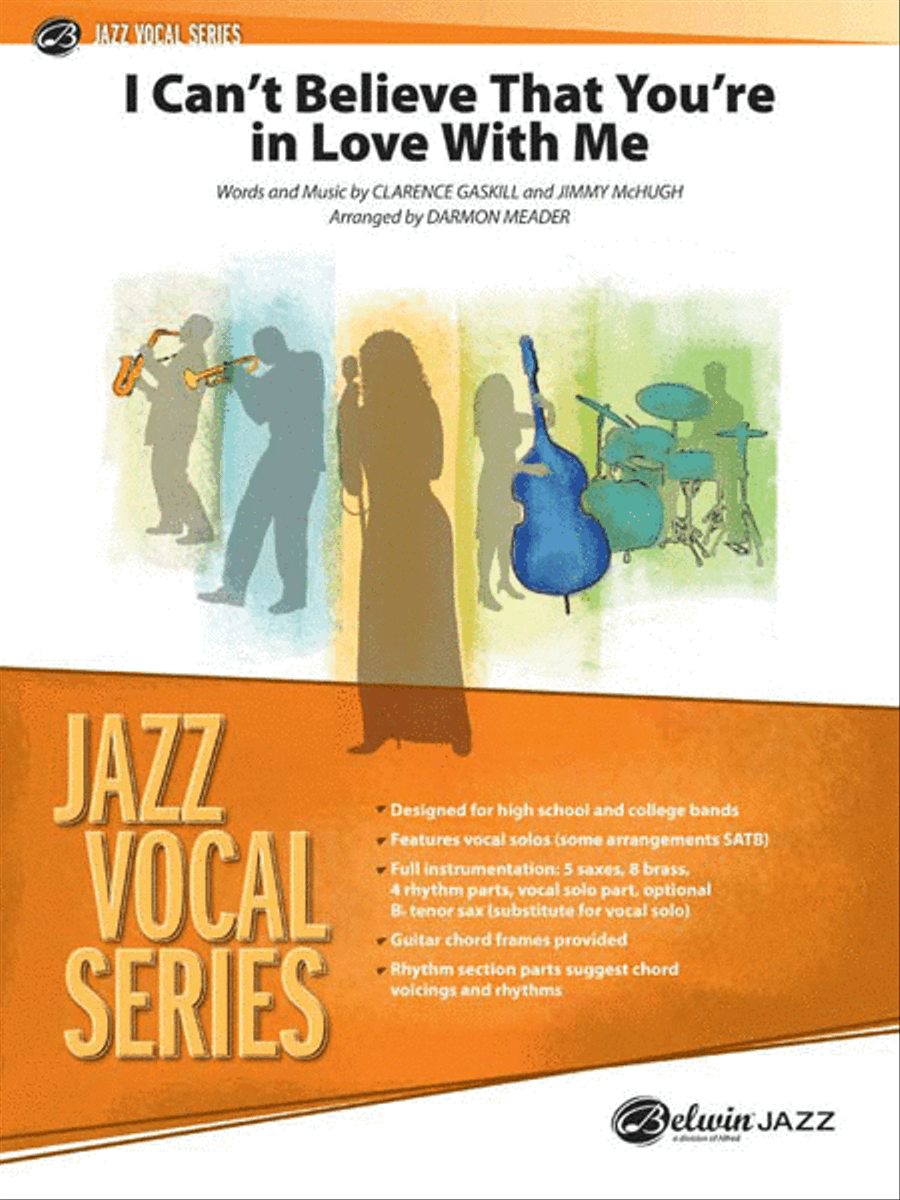 I Can't Believe That You're in Love with Me Jazz Ensemble scores gallery preview page 1