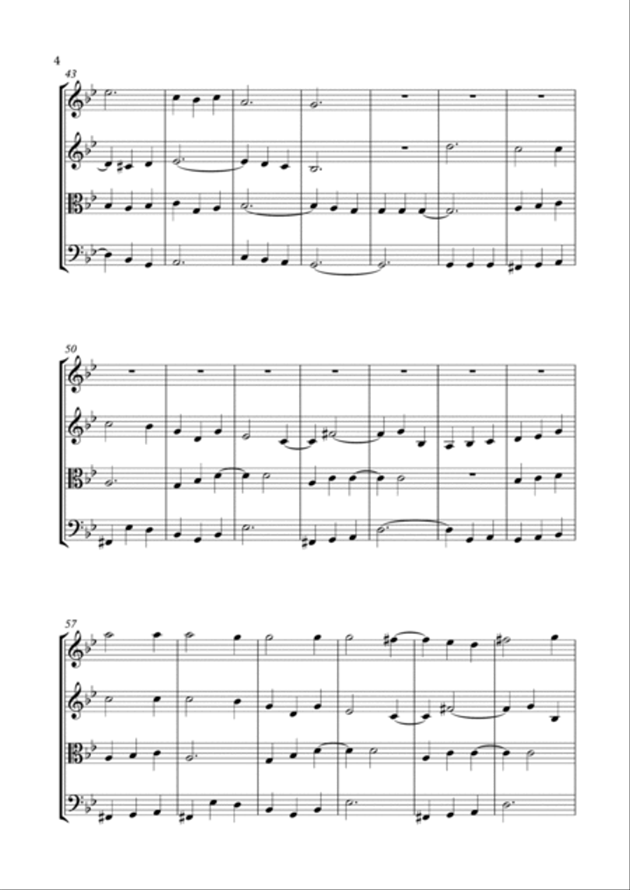 Román Castillo String Quartet scores gallery preview page 5