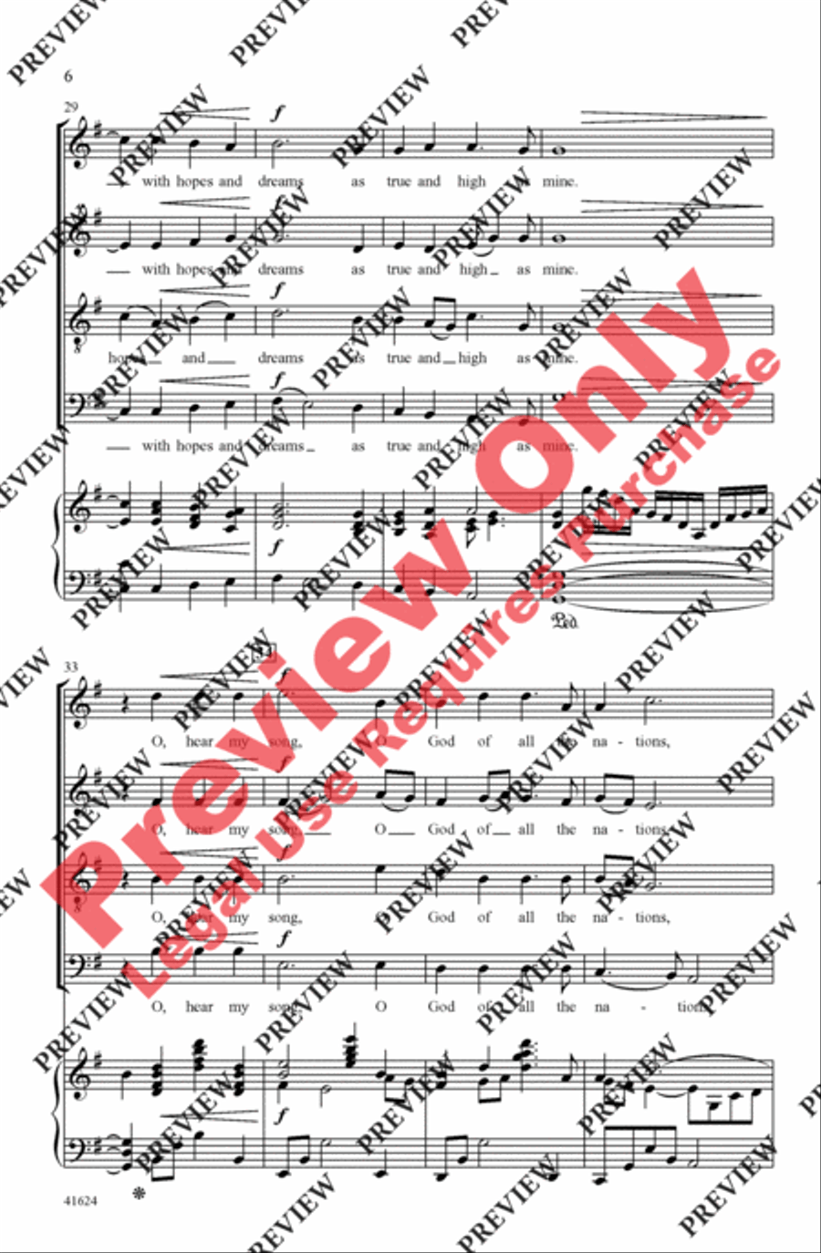 Song of Peace - SoundTrax CD (CD only) Choir scores gallery preview page 6