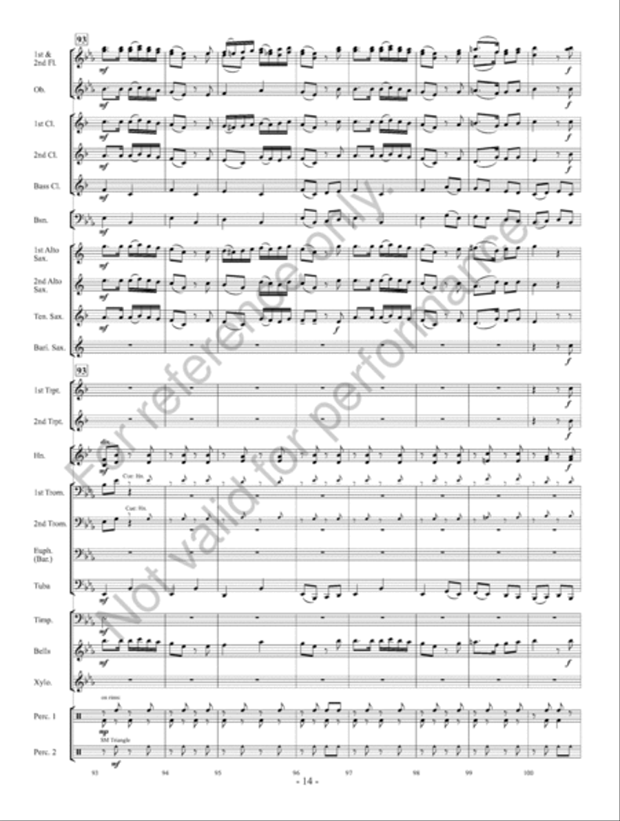 The Toymaker's Workshop Concert Band scores gallery preview page 15