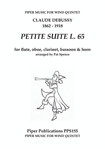 DEBUSSY PETITE SUITE arranged for wind quintet